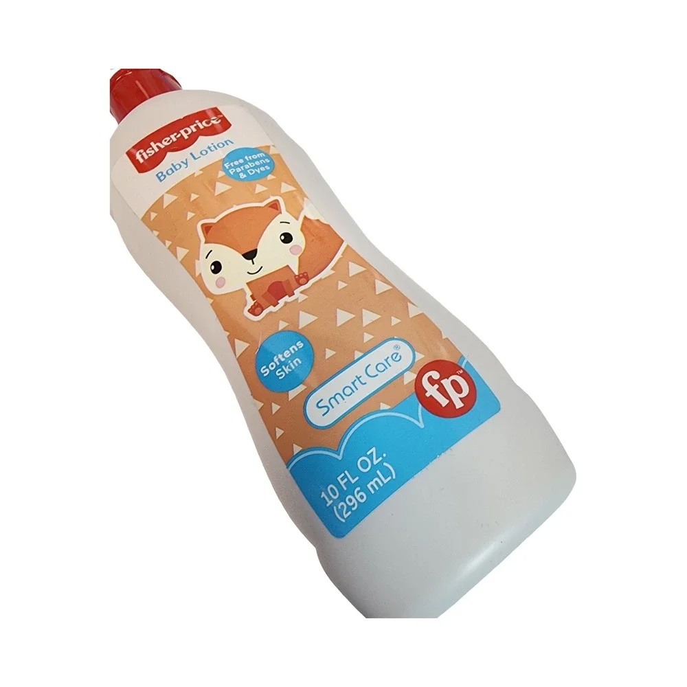 Fisher Price Baby Lotion 8 Smart Care Softens Skin Gentle 10oz Bottles Lot